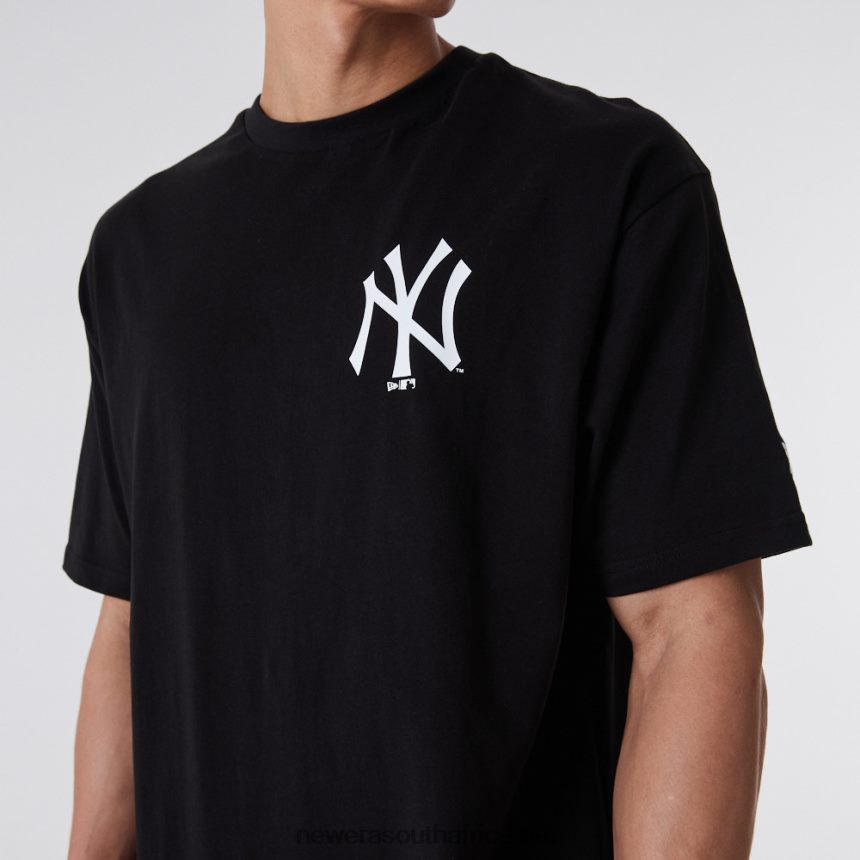 New York Yankees Logo Black T-Shirt New Era TRBRBN2945