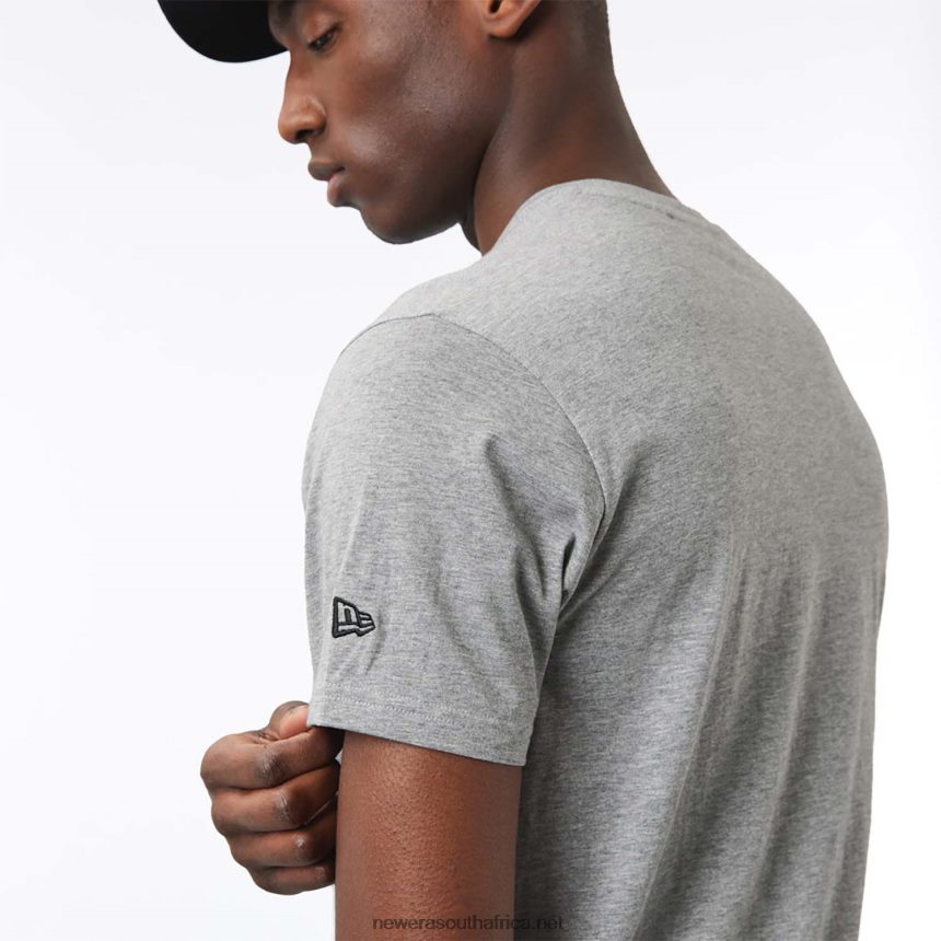 New York Yankees Logo Infill Grey T-Shirt New Era TRBRBN3060