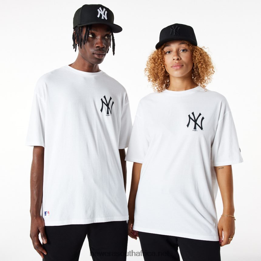 New York Yankees Logo White T-Shirt New Era TRBRBN3021