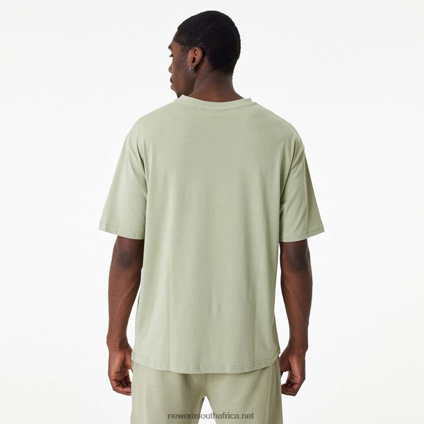 New York Yankees MLB Embroidered Logo Washed Khaki T-Shirt New Era TRBRBN3084