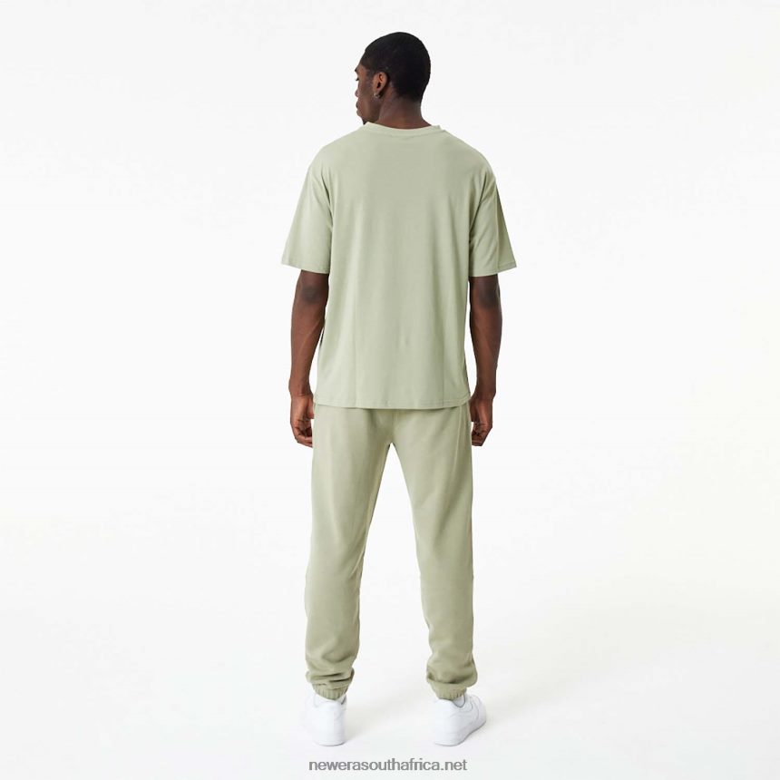 New York Yankees MLB Embroidered Logo Washed Khaki T-Shirt New Era TRBRBN3084