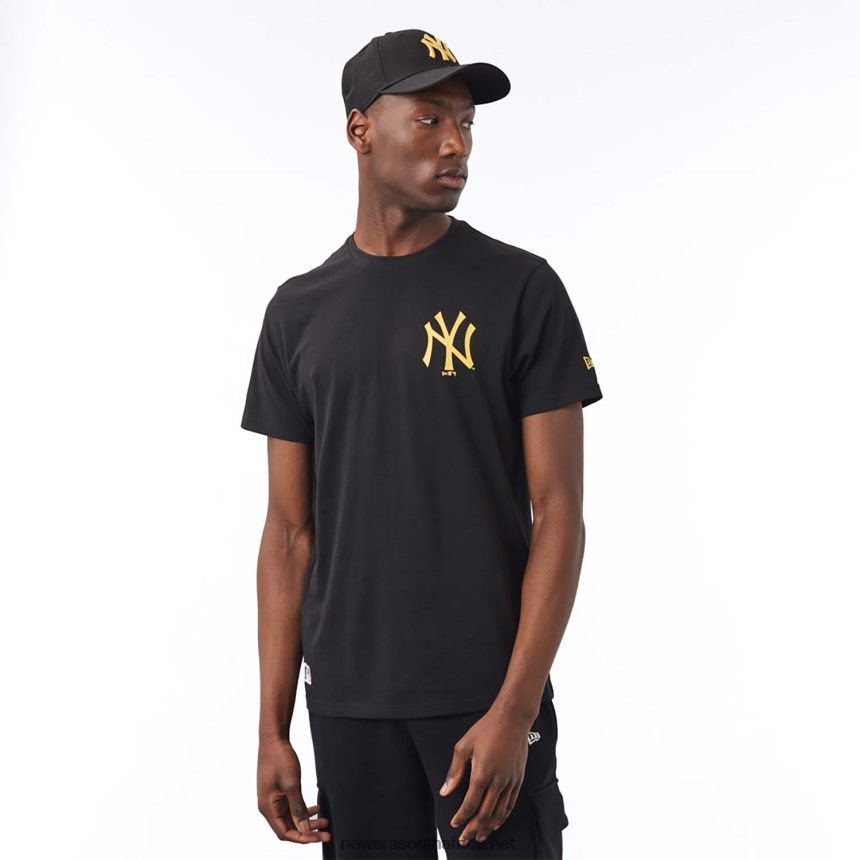 New York Yankees MLB League Essential Black T-Shirt New Era TRBRBN2847