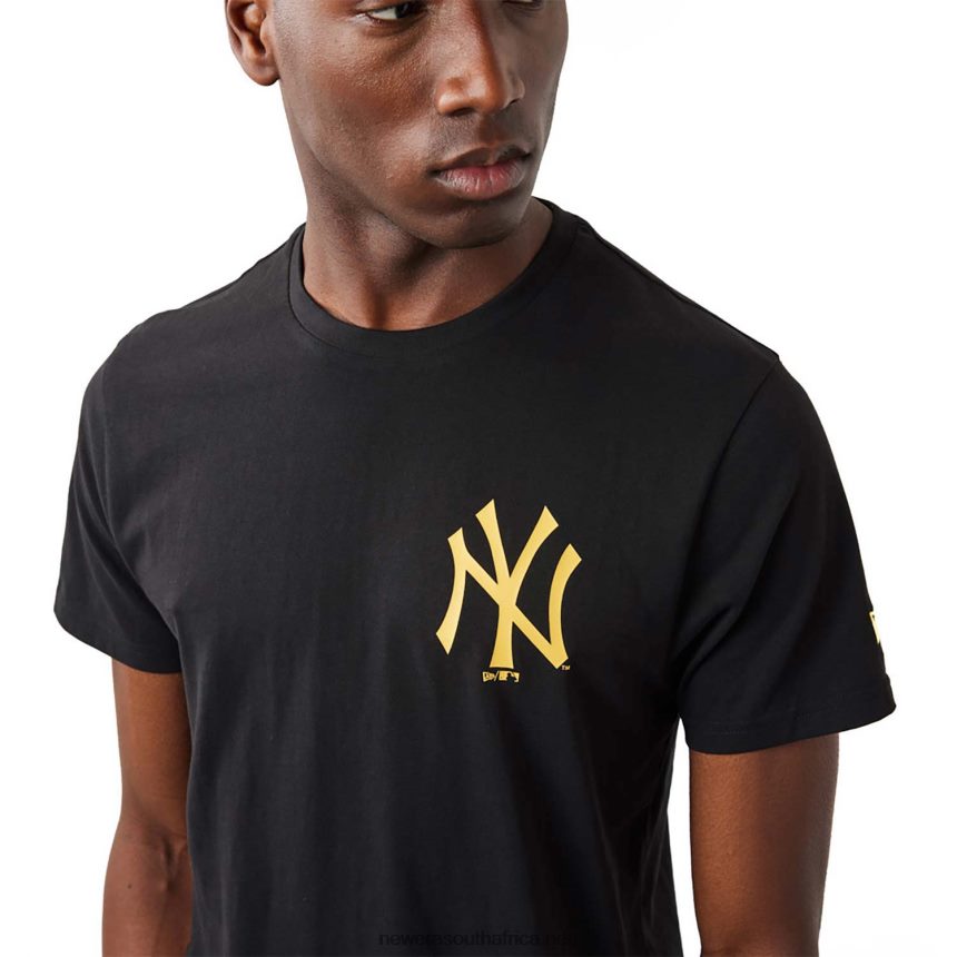 New York Yankees MLB League Essential Black T-Shirt New Era TRBRBN2847