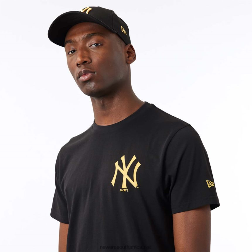 New York Yankees MLB League Essential Black T-Shirt New Era TRBRBN2847