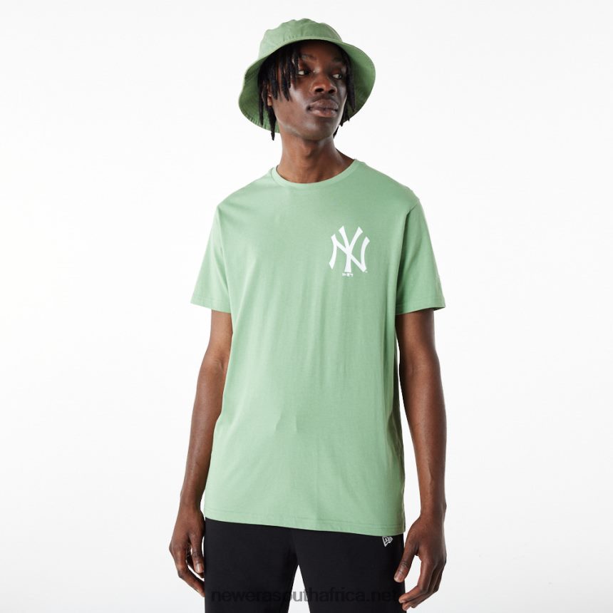 New York Yankees MLB League Essential Green T-Shirt New Era TRBRBN3139