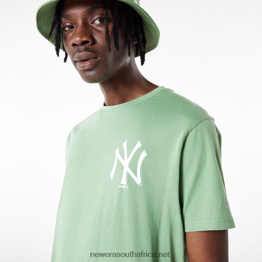 New York Yankees MLB League Essential Green T-Shirt New Era TRBRBN3139