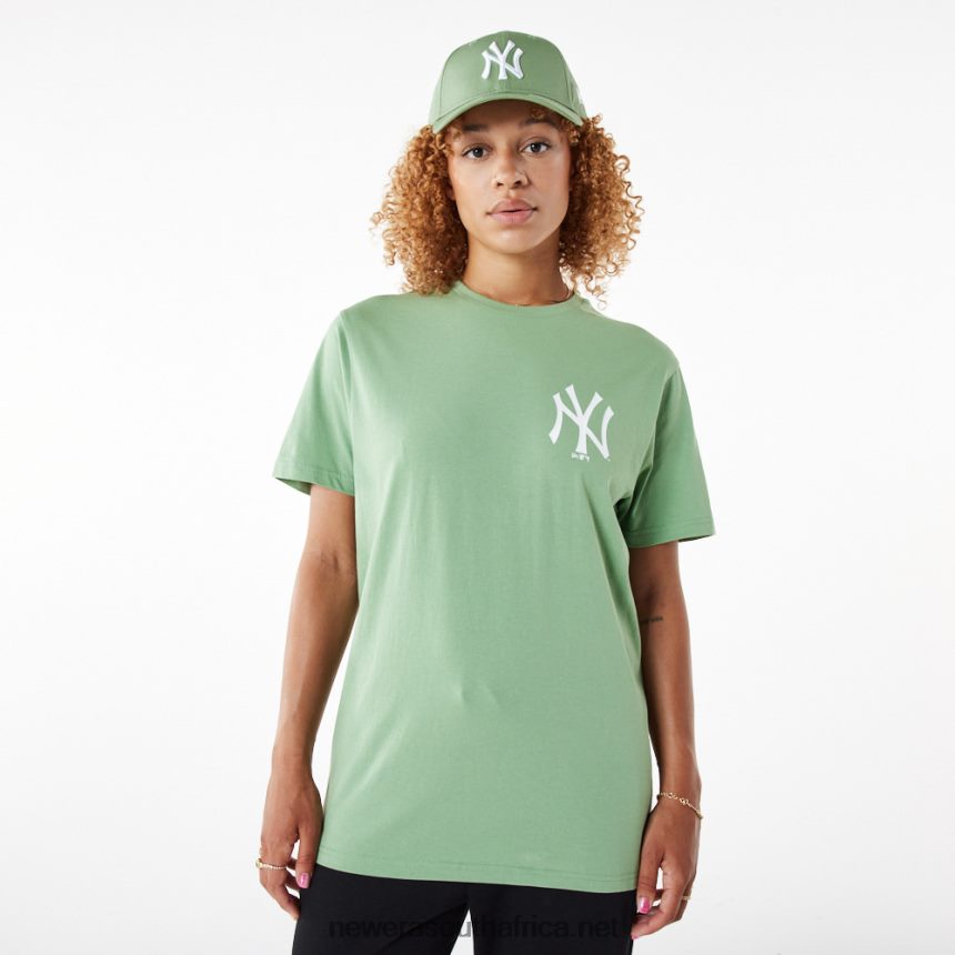 New York Yankees MLB League Essential Green T-Shirt New Era TRBRBN3139