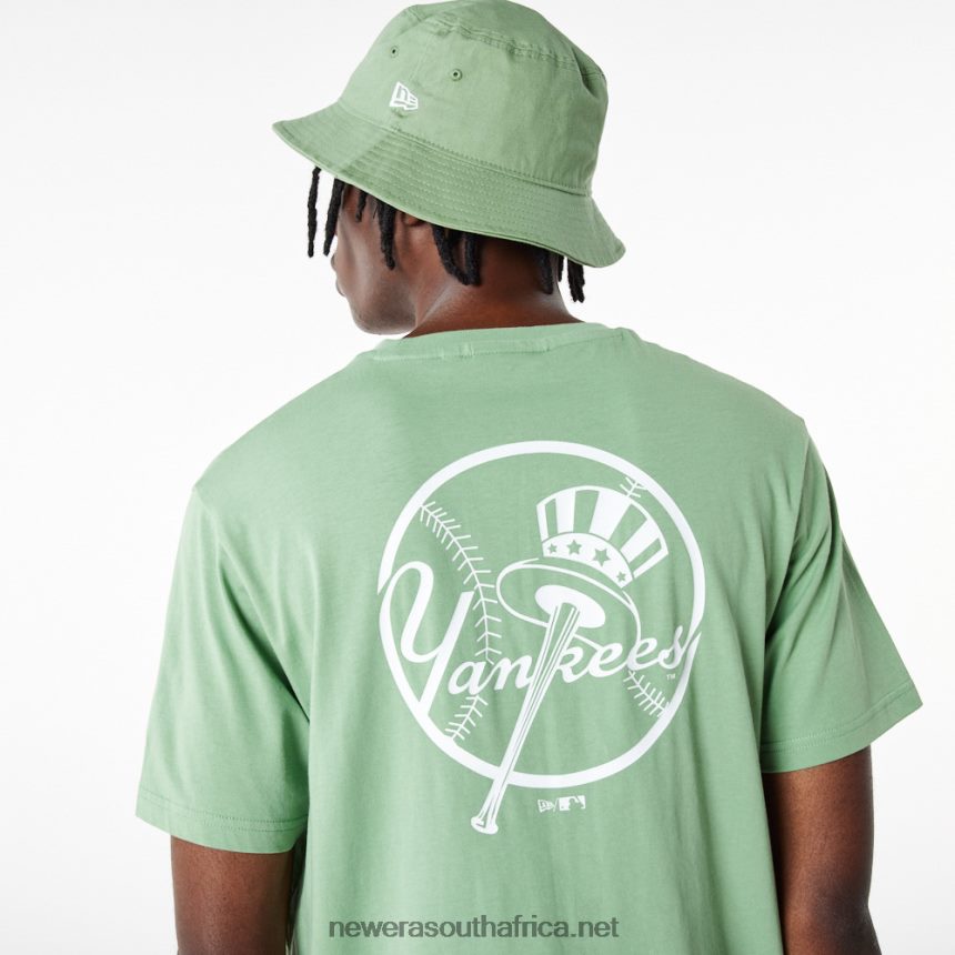 New York Yankees MLB League Essential Green T-Shirt New Era TRBRBN3139