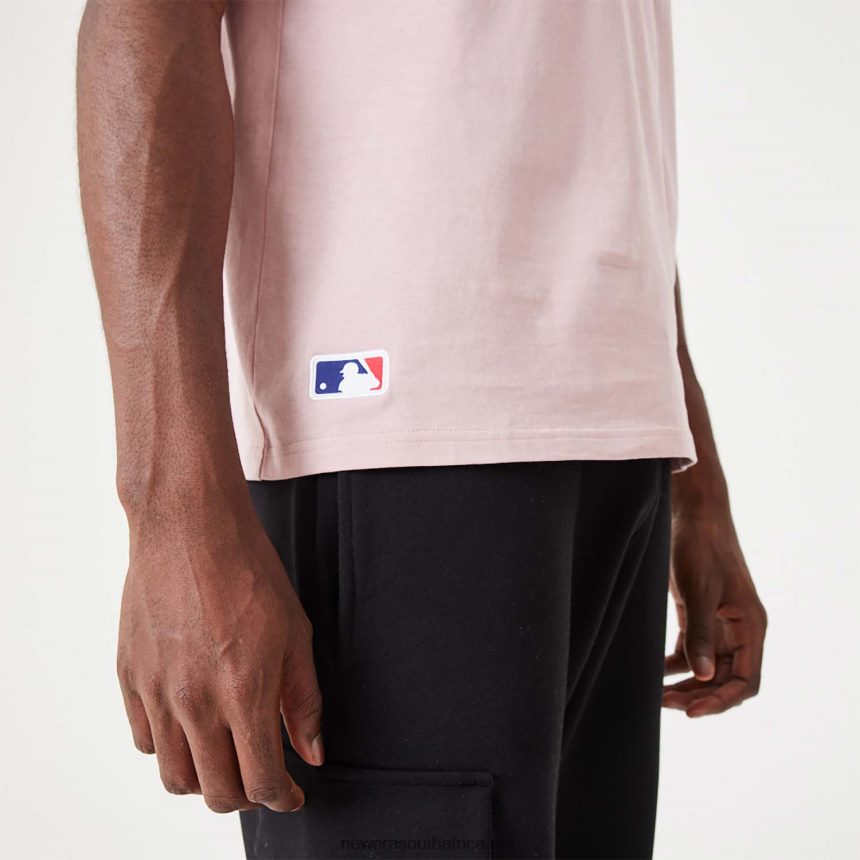New York Yankees MLB League Essential Pastel Pink Tee New Era TRBRBN3068