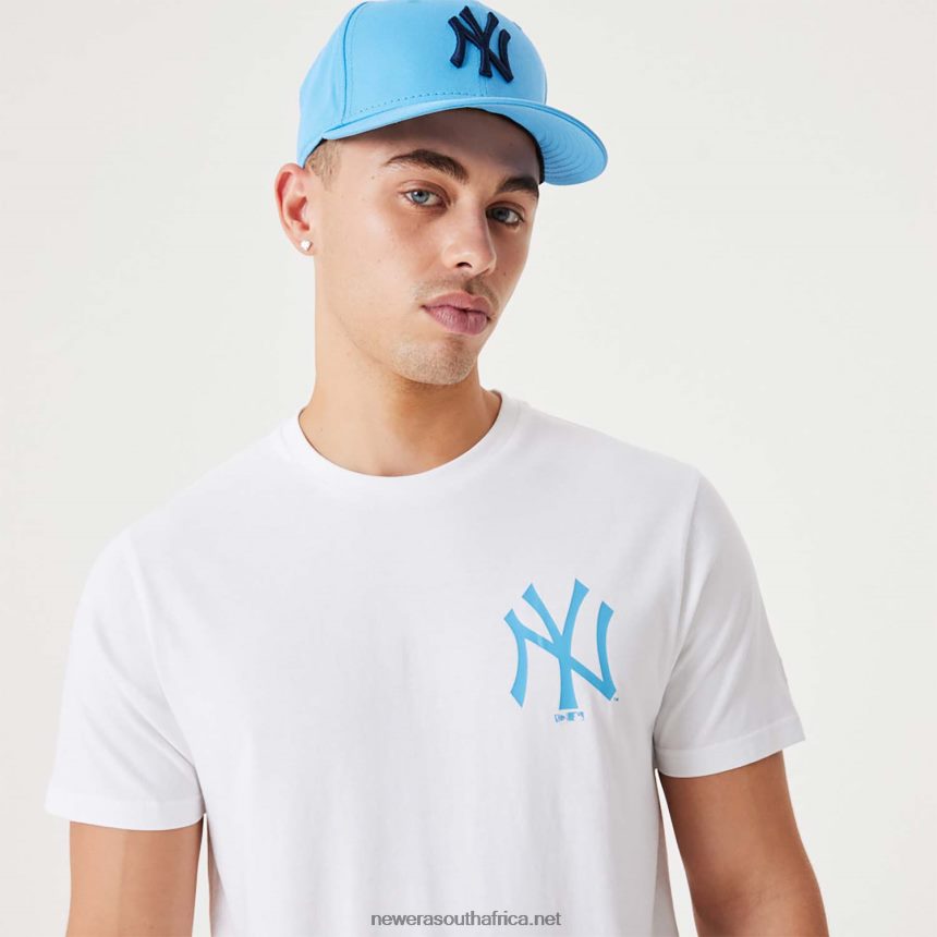 New York Yankees MLB League Essential White T-Shirt New Era TRBRBN2915