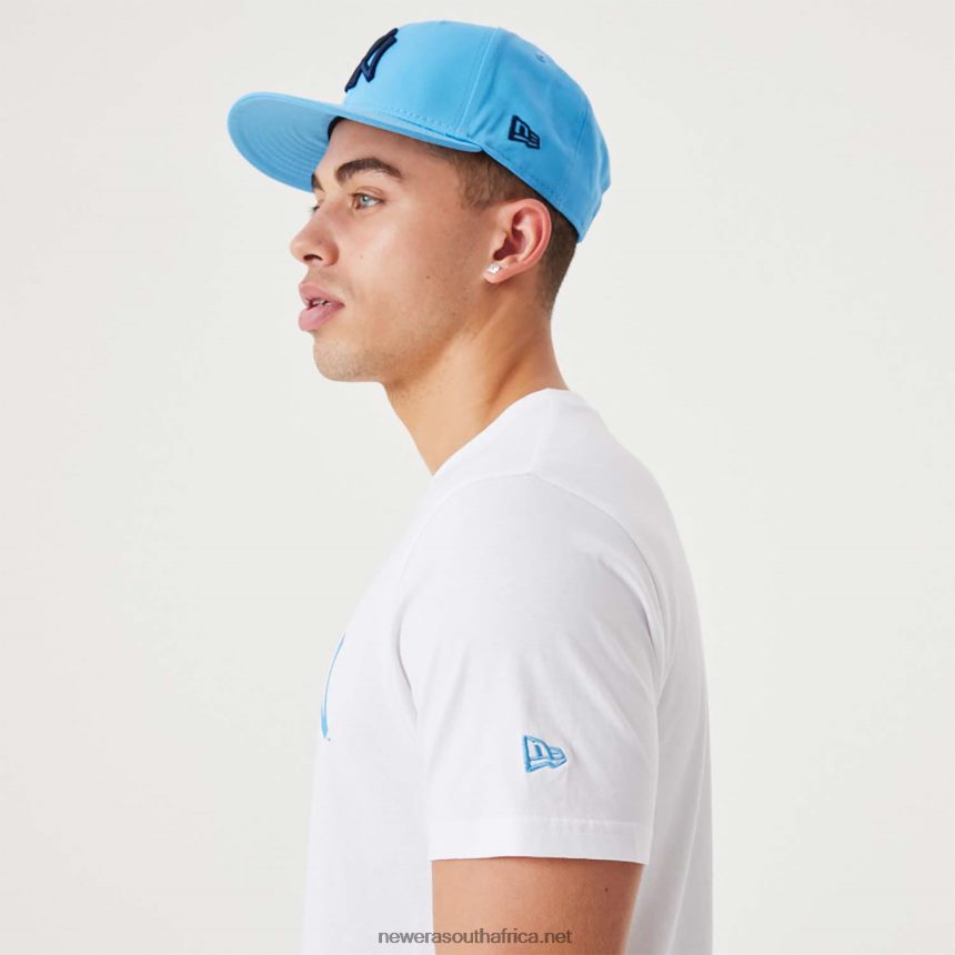 New York Yankees MLB League Essential White T-Shirt New Era TRBRBN2915