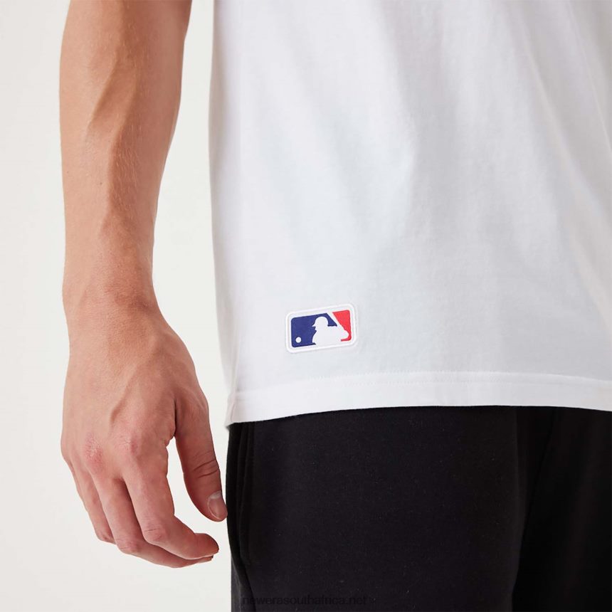 New York Yankees MLB League Essential White T-Shirt New Era TRBRBN2915