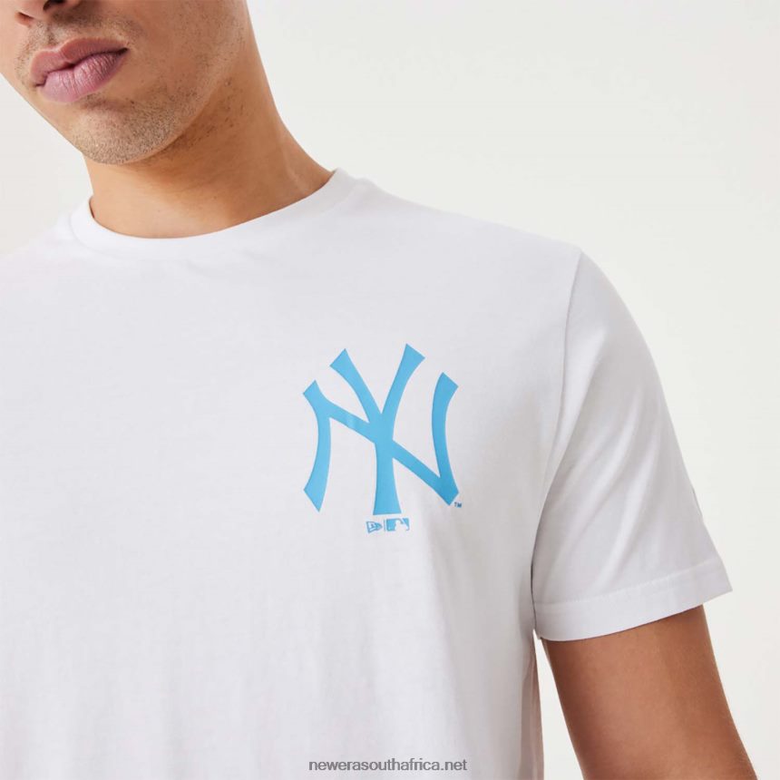 New York Yankees MLB League Essential White T-Shirt New Era TRBRBN2915