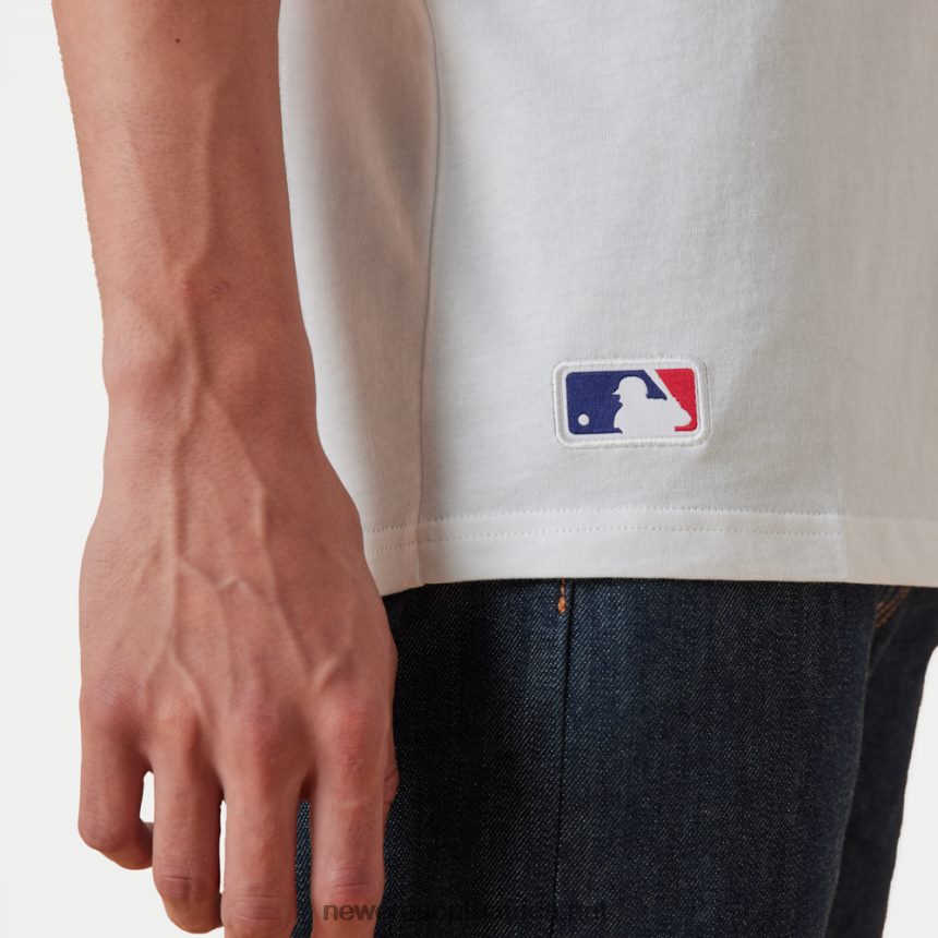 New York Yankees MLB League Essential White T-Shirt New Era TRBRBN2936