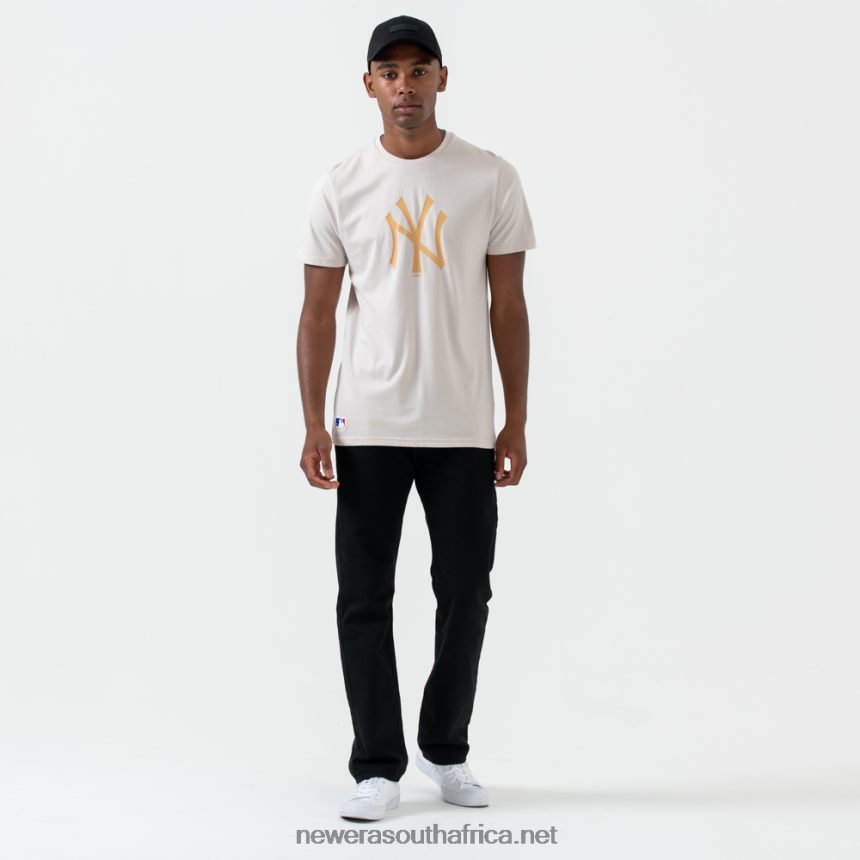 New York Yankees MLB Logo Stone T-Shirt New Era TRBRBN2866