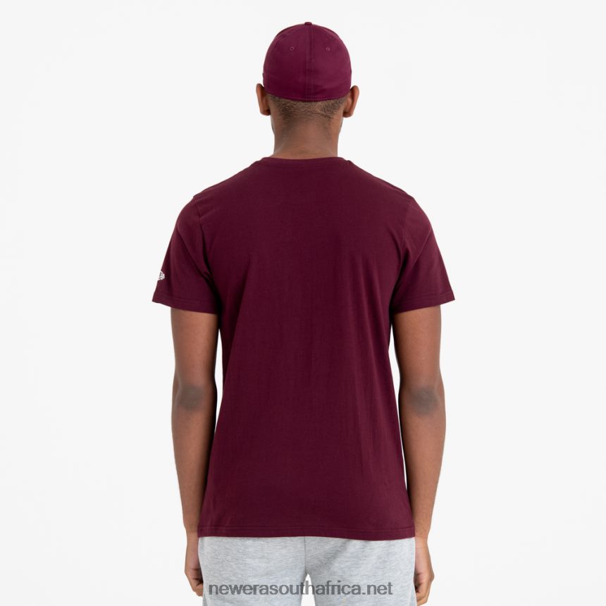 New York Yankees MLB Team Logo Maroon T-Shirt New Era TRBRBN2926