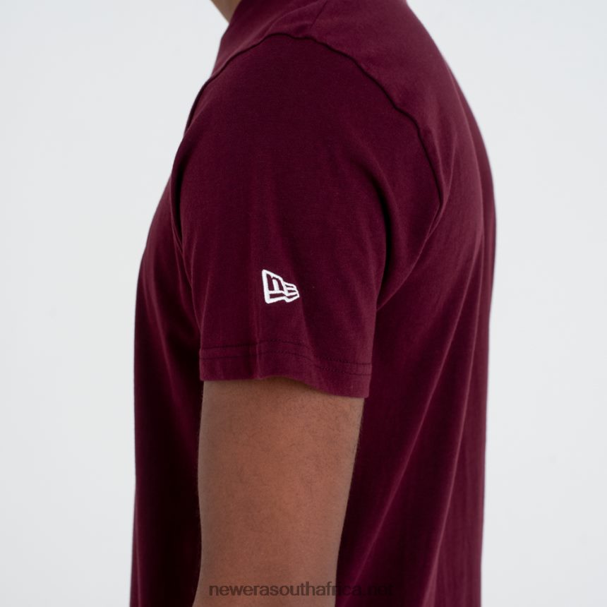 New York Yankees MLB Team Logo Maroon T-Shirt New Era TRBRBN2926