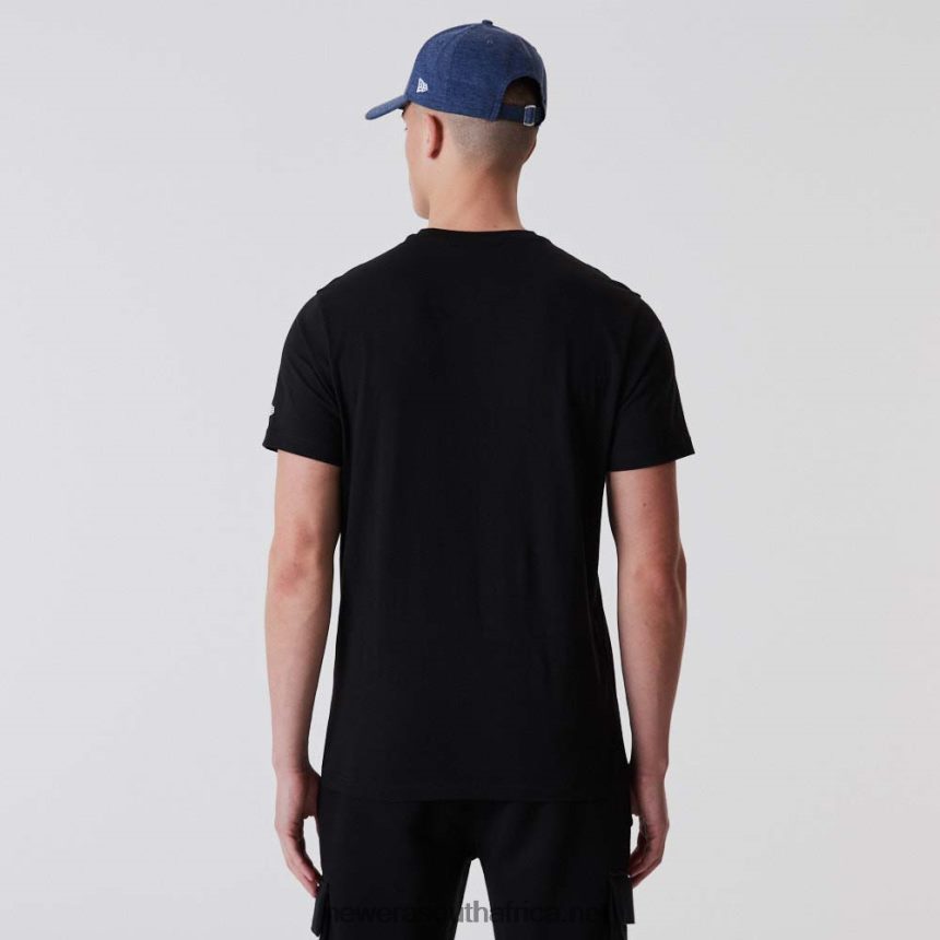 New York Yankees Script Black T-Shirt New Era TRBRBN3085