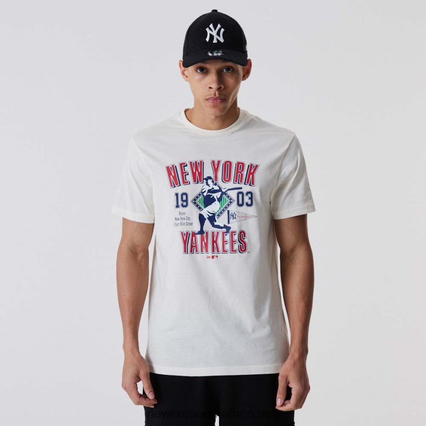 New York Yankees Stadium White T-Shirt New Era TRBRBN2959