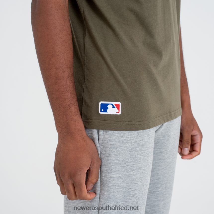 New York Yankees Team Logo Green T-Shirt New Era TRBRBN2868