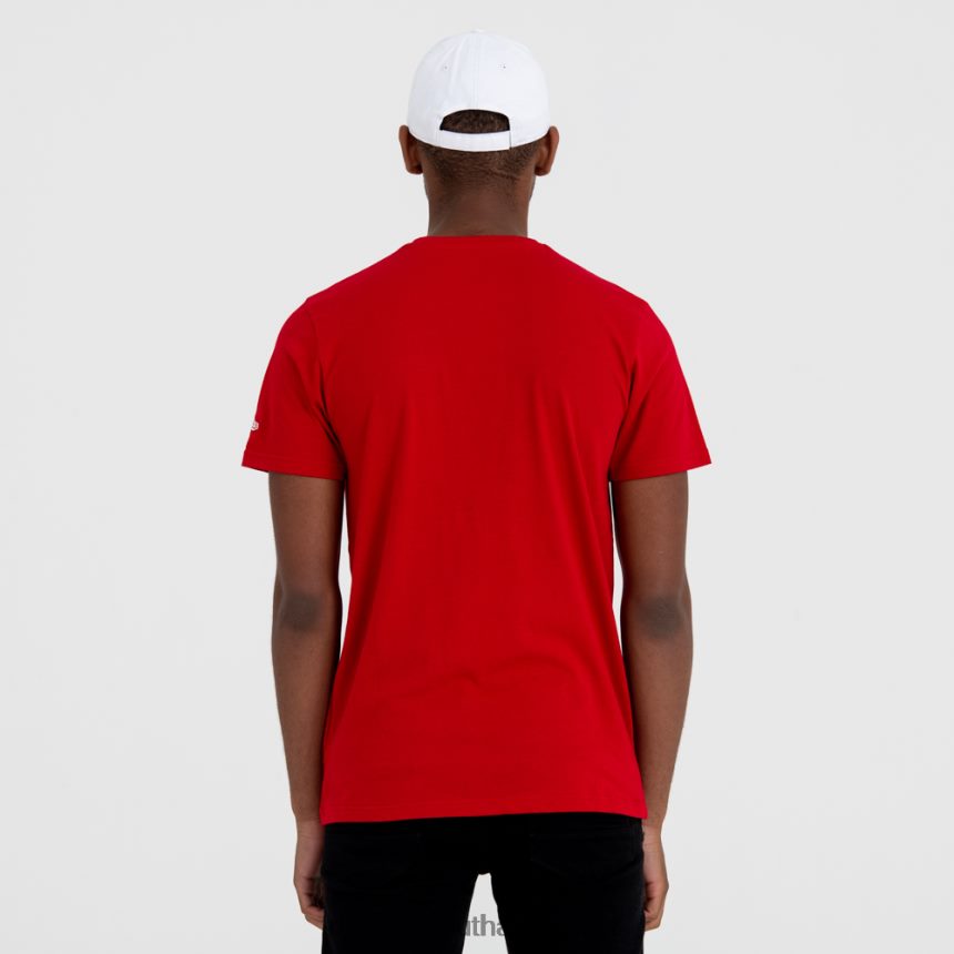 New York Yankees Team Logo Red T-Shirt New Era TRBRBN2883