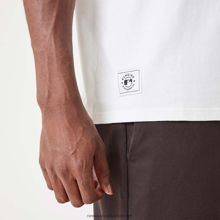 Oakland Athletics MLB Heritage Open White Oversized T-Shirt New Era TRBRBN3014