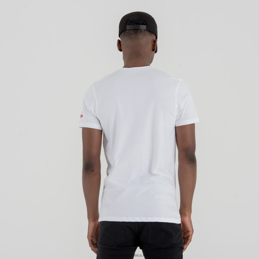 Philadelphia 76ers NBA Team Logo White T-Shirt New Era TRBRBN2896