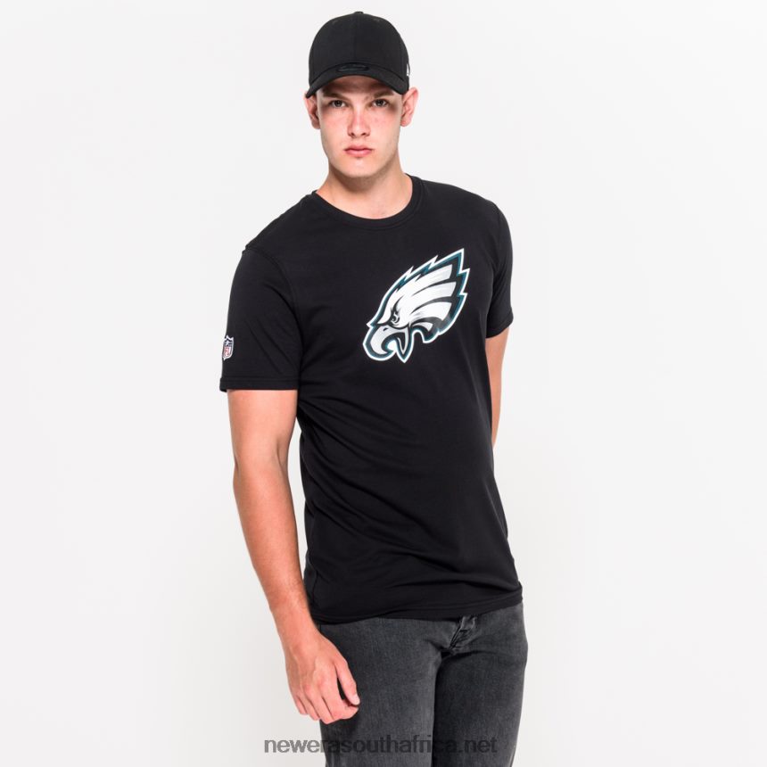 Philadelphia Eagles Team Logo Black T-Shirt New Era TRBRBN2910