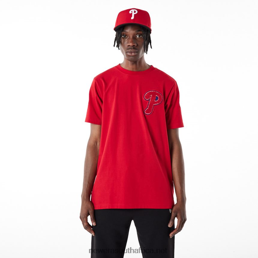 Philadelphia Phillies MLB Logo Select Red T-Shirt New Era TRBRBN3030