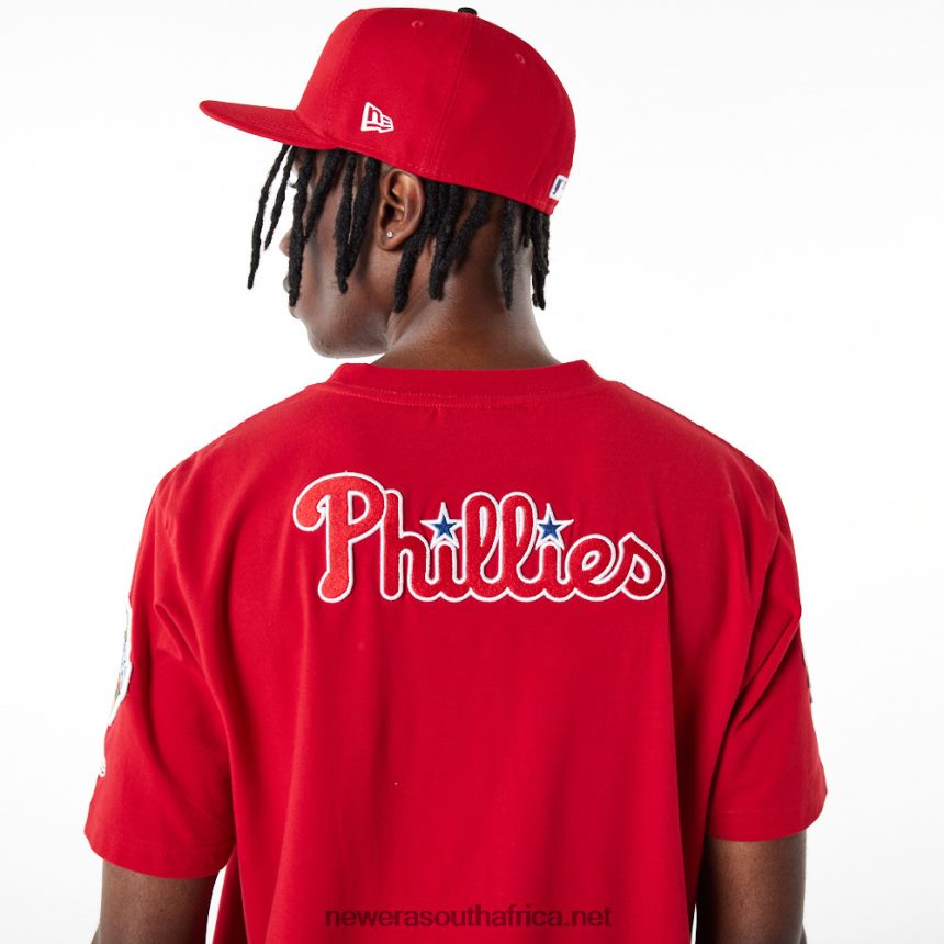 Philadelphia Phillies MLB Logo Select Red T-Shirt New Era TRBRBN3030