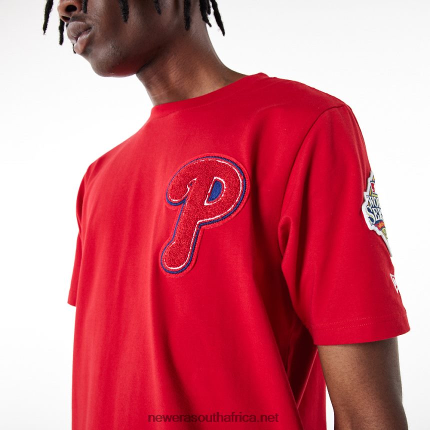 Philadelphia Phillies MLB Logo Select Red T-Shirt New Era TRBRBN3030