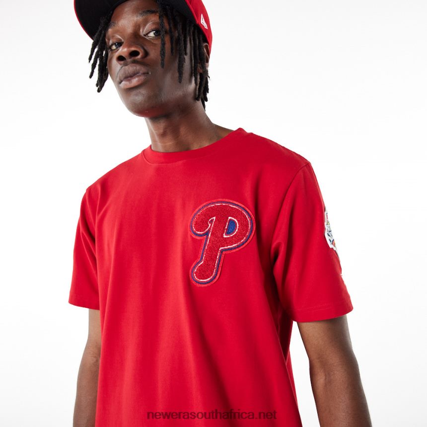 Philadelphia Phillies MLB Logo Select Red T-Shirt New Era TRBRBN3030