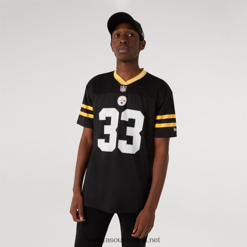 Pittsburgh Steelers Oversized Black Jersey New Era TRBRBN3144
