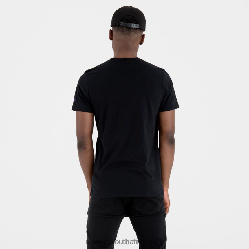 Sacramento Kings NBA Team Logo Black T-Shirt New Era TRBRBN3174