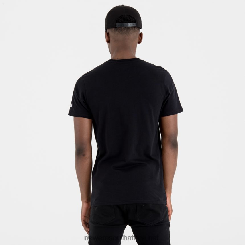 San Antonio Spurs Team Logo Black T-Shirt New Era TRBRBN3132