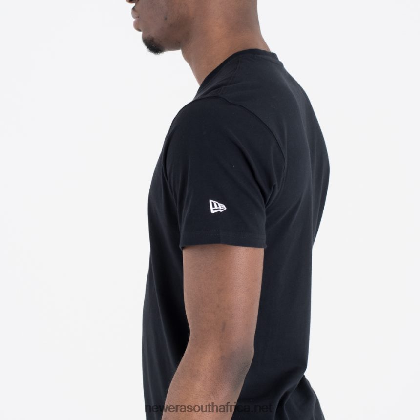 San Antonio Spurs Team Logo Black T-Shirt New Era TRBRBN3132