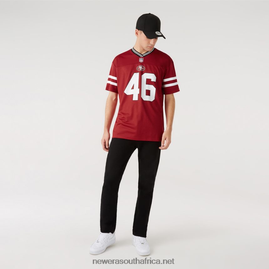 San Francisco 49ers Oversized Red Jersey New Era TRBRBN3077