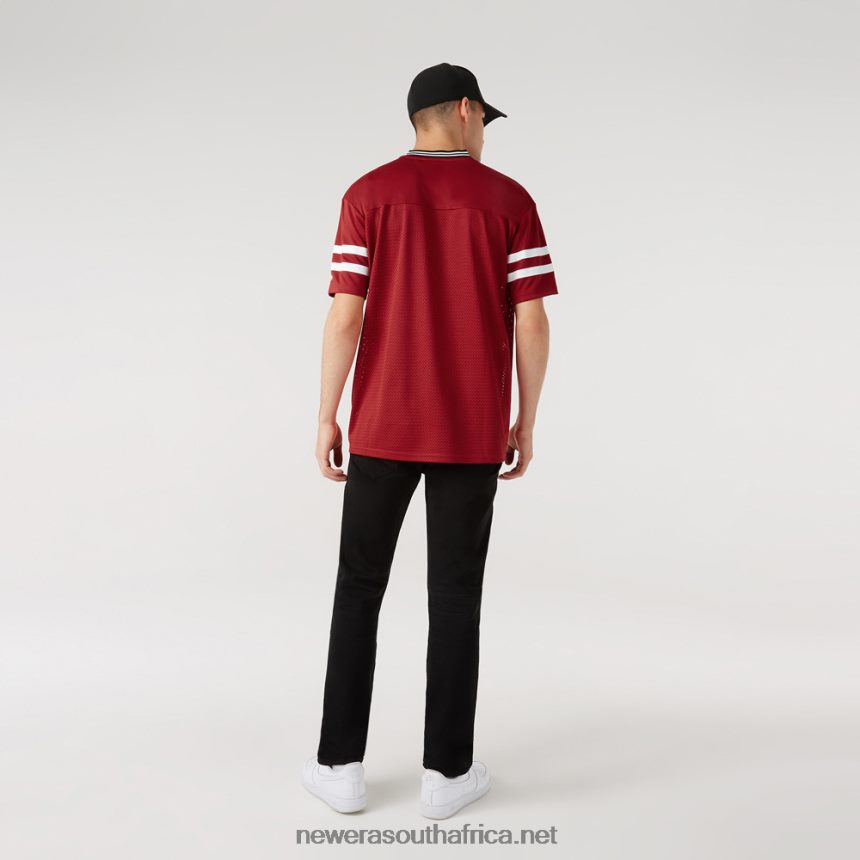 San Francisco 49ers Oversized Red Jersey New Era TRBRBN3077