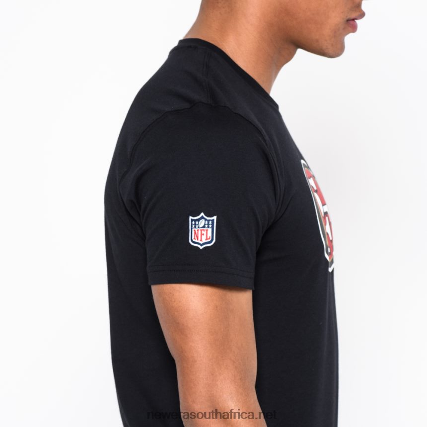 San Francisco 49ers Team Logo Black T-Shirt New Era TRBRBN3146