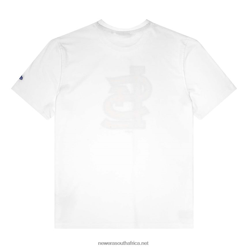 St. Louis Cardinals MLB Team Logo White T-Shirt New Era TRBRBN3111