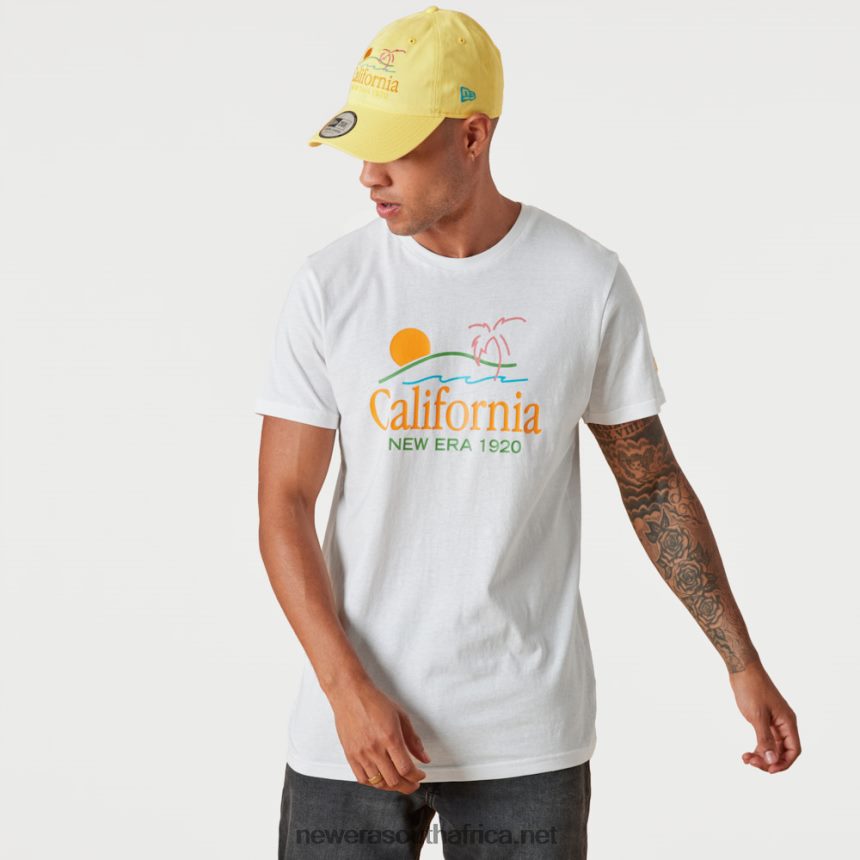 Summer Vibes Graphic White T-Shirt New Era TRBRBN3006