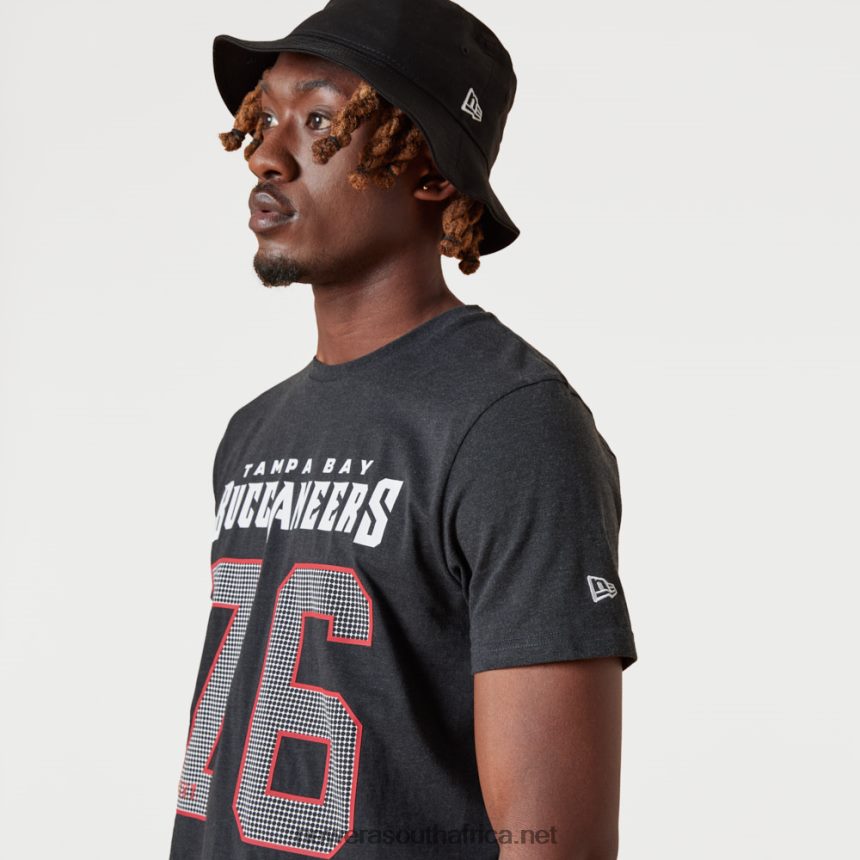 Tampa Bay Buccaneers NFL Jersey Grey T-Shirt New Era TRBRBN3048