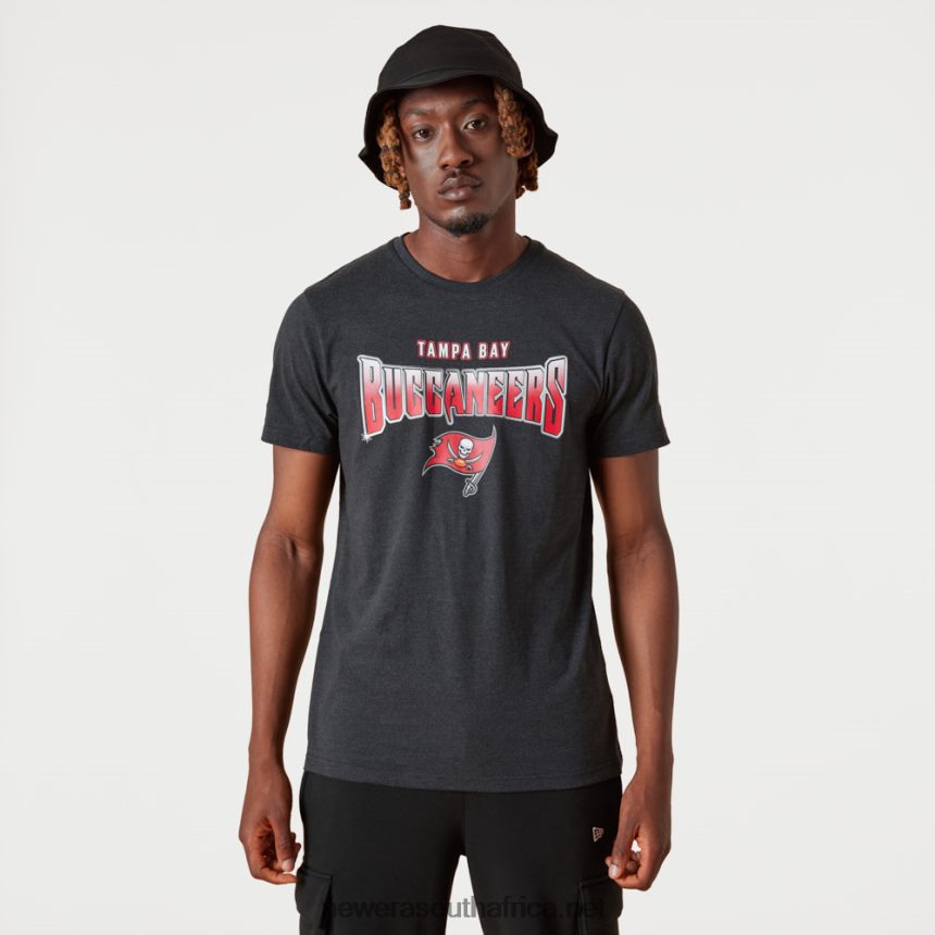 Tampa Bay Buccaneers NFL Team Fade Grey T-Shirt New Era TRBRBN3062