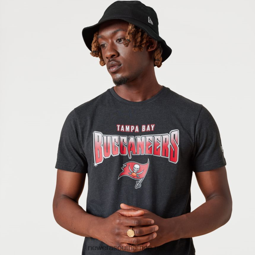 Tampa Bay Buccaneers NFL Team Fade Grey T-Shirt New Era TRBRBN3062