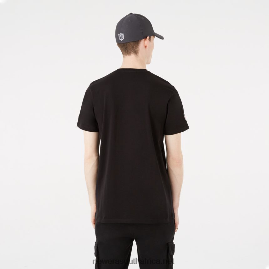 Tampa Bay Buccaneers NFL Team Logo Black T-Shirt New Era TRBRBN2979