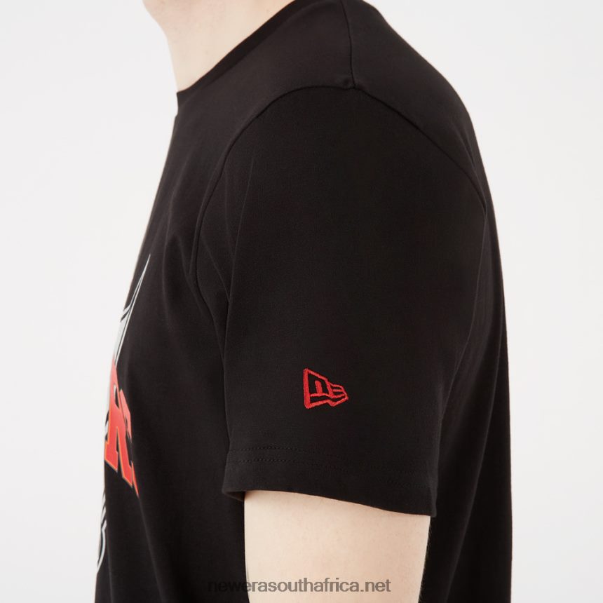 Tampa Bay Buccaneers NFL Team Logo Black T-Shirt New Era TRBRBN2979