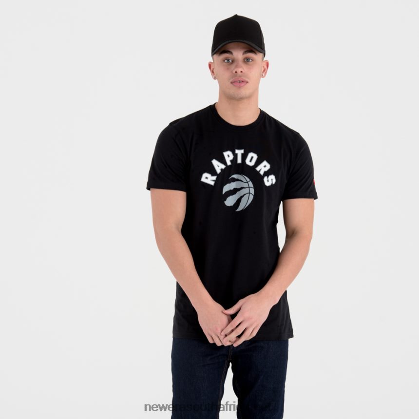 Toronto Raptors NBA Team Logo Black T-Shirt New Era TRBRBN3173