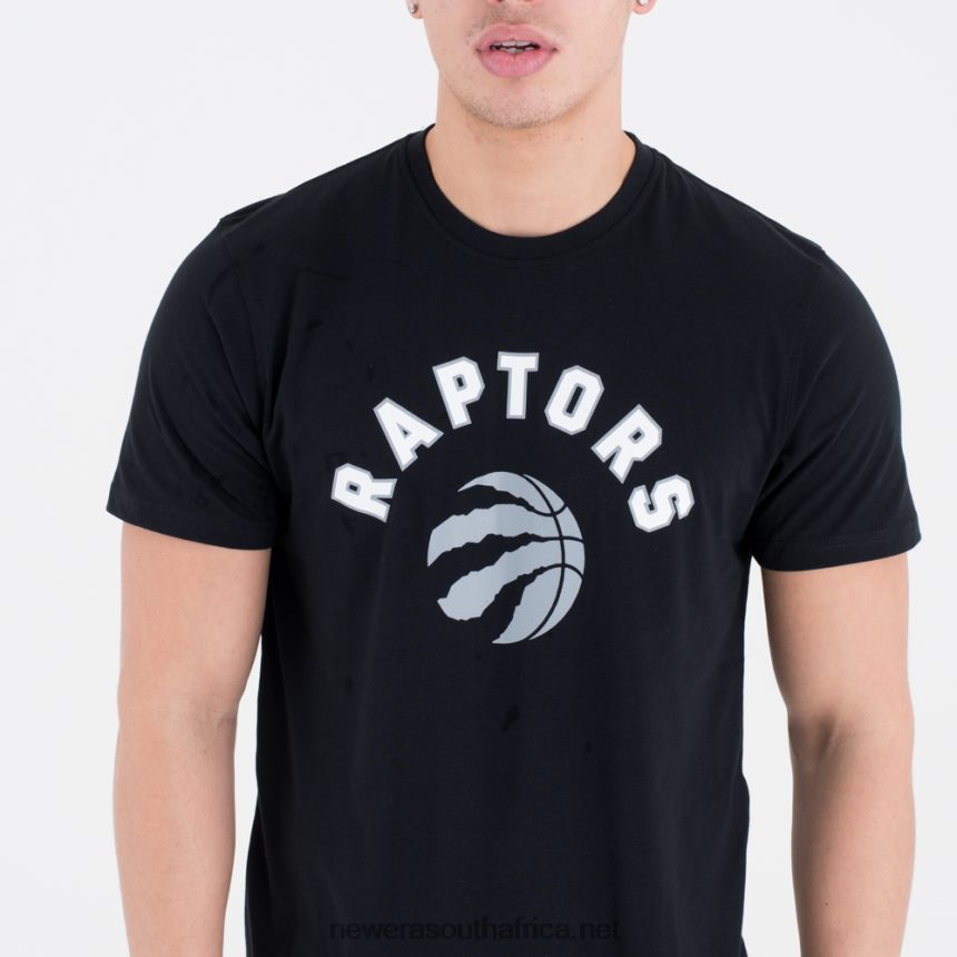 Toronto Raptors NBA Team Logo Black T-Shirt New Era TRBRBN3173