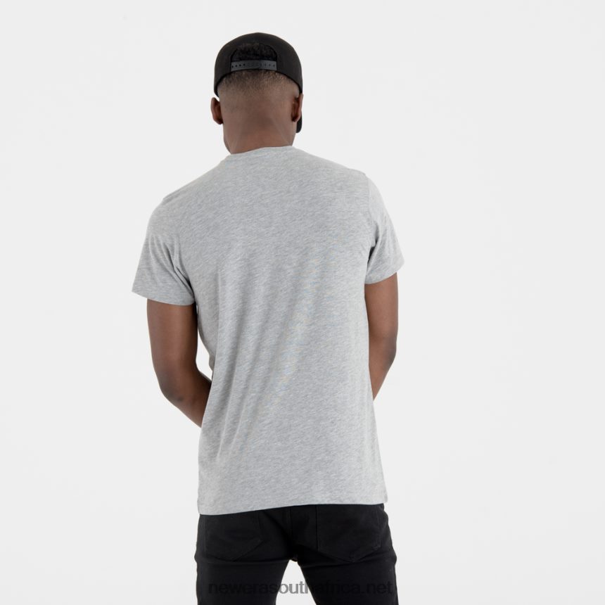 Utah Jazz Team NBA Team Logo Grey T-Shirt New Era TRBRBN2854