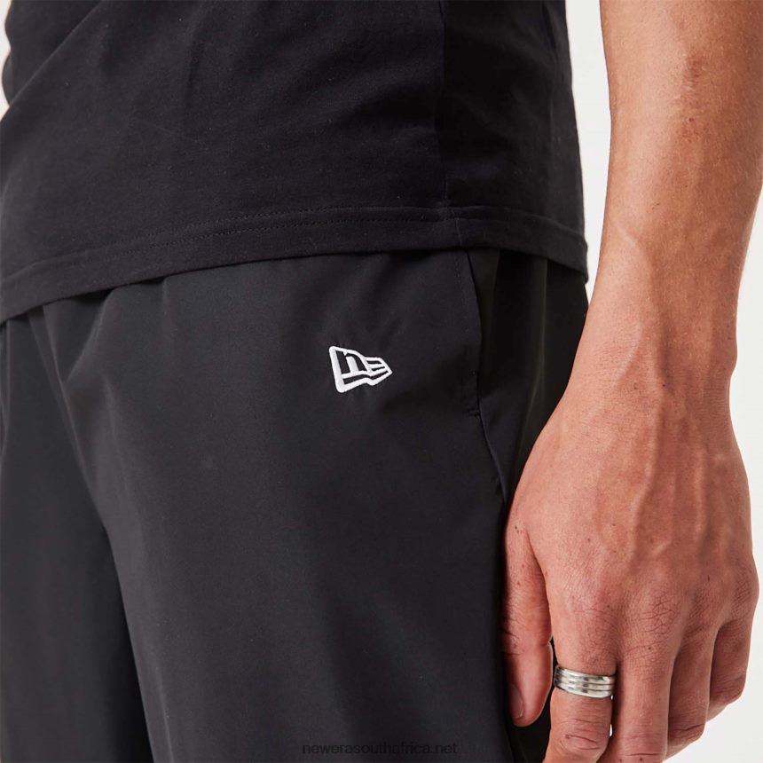 Chicago Bulls NBA All Over Print Panel Black Joggers New Era TRBRBN2593